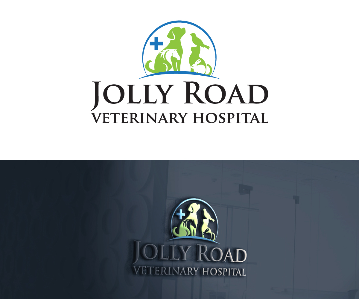 Logo Design by logoflow007 for Jolly Road Veterinary Hospital | Design #19011840