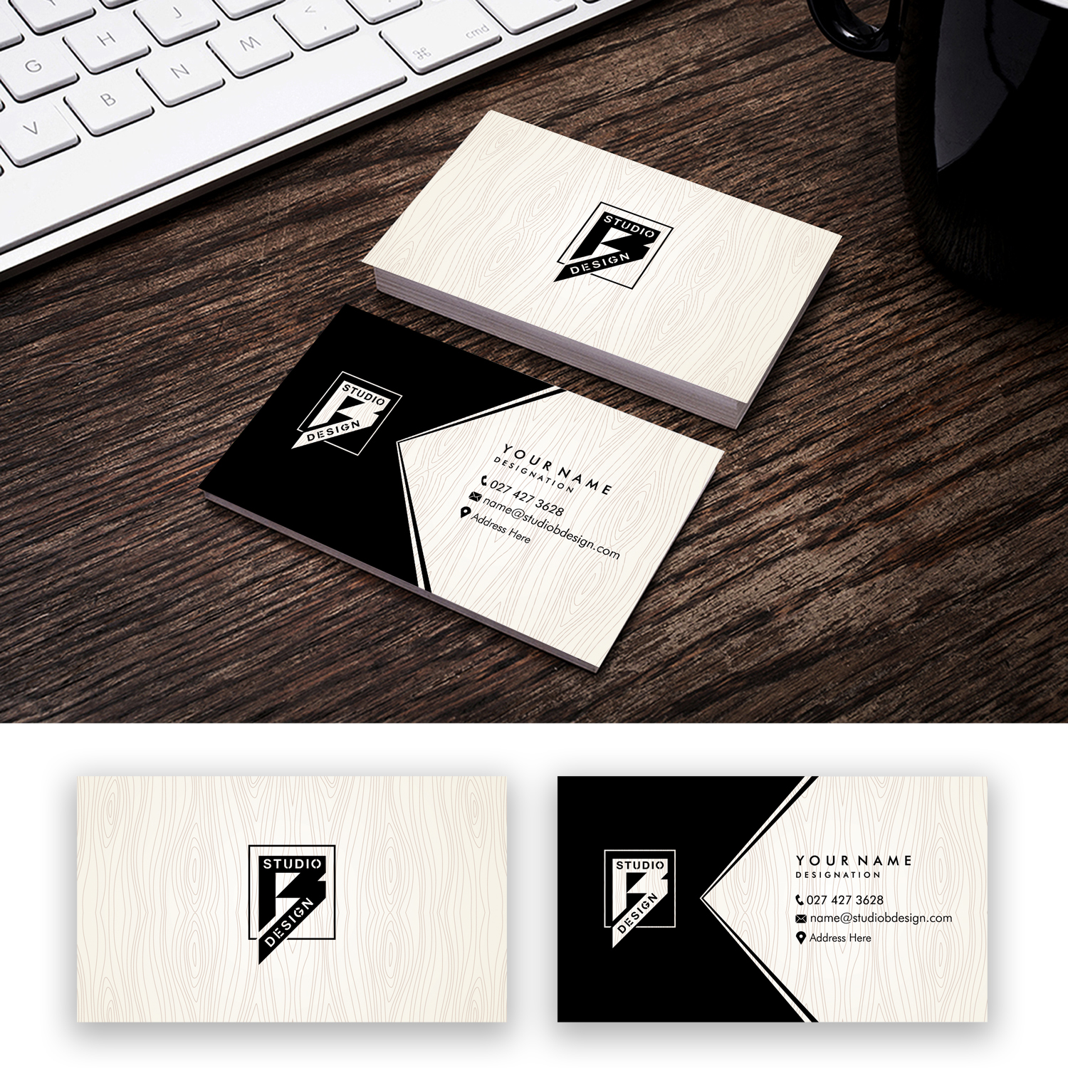 Diseño de Logo por Loknadh busam para Studio B Design | Diseño #19017474