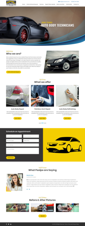 Diseño Web por Sujit Banerjee para este proyecto | Diseño: #19028983