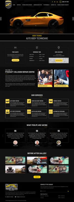 Diseño Web por Sujit Banerjee para este proyecto | Diseño: #19043198