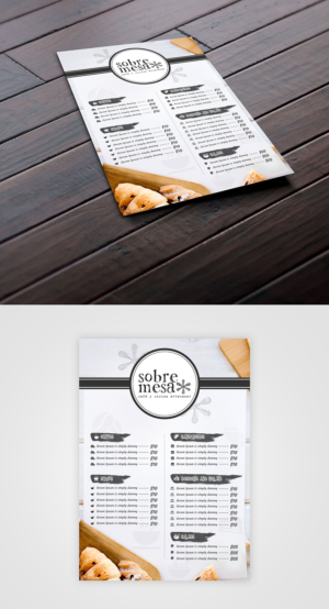 Menu Design by creative.bugs for this project | Design: #19020622