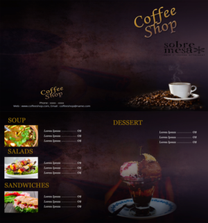Menu Design by sormaz.tanja for this project | Design: #19046458