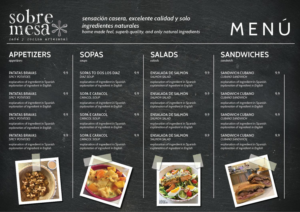 Menu Design by Lin23