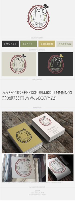HappyPony | Logo-Design von Maurissahunter