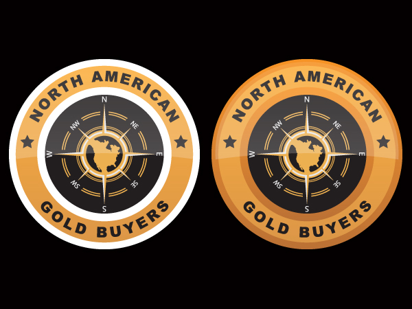 Logo Design by Anthony for North American Gold Buyers, LLC. | Design #680087