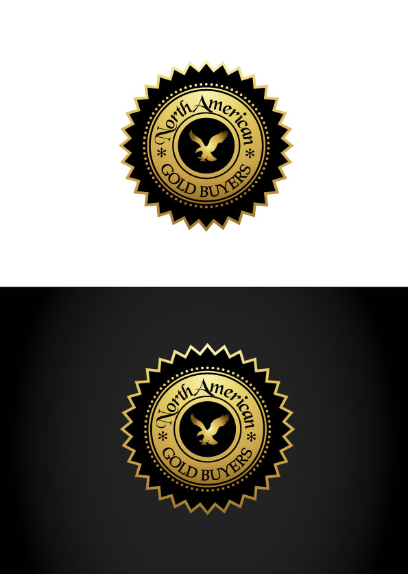 Logo Design by DUAL DESIGNER for North American Gold Buyers, LLC. | Design #685548