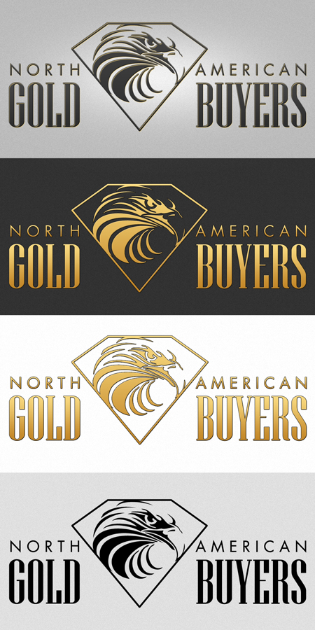 Logo Design by DanM for North American Gold Buyers, LLC. | Design #699914