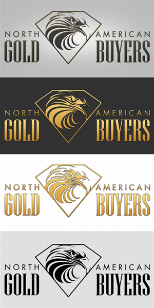 Logo Design by DanM for North American Gold Buyers, LLC. | Design: #699914