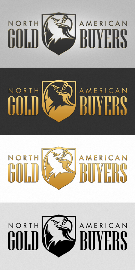 Logo Design by DanM for North American Gold Buyers, LLC. | Design #699917