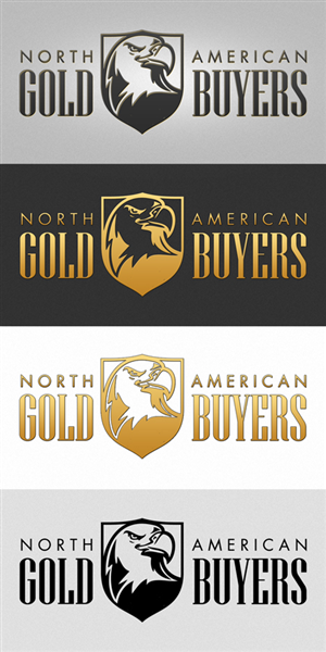Logo Design by DanM for North American Gold Buyers, LLC. | Design: #699917