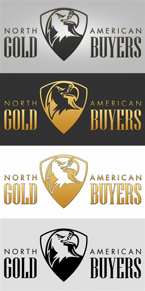 Logo Design by DanM for North American Gold Buyers, LLC. | Design: #699926