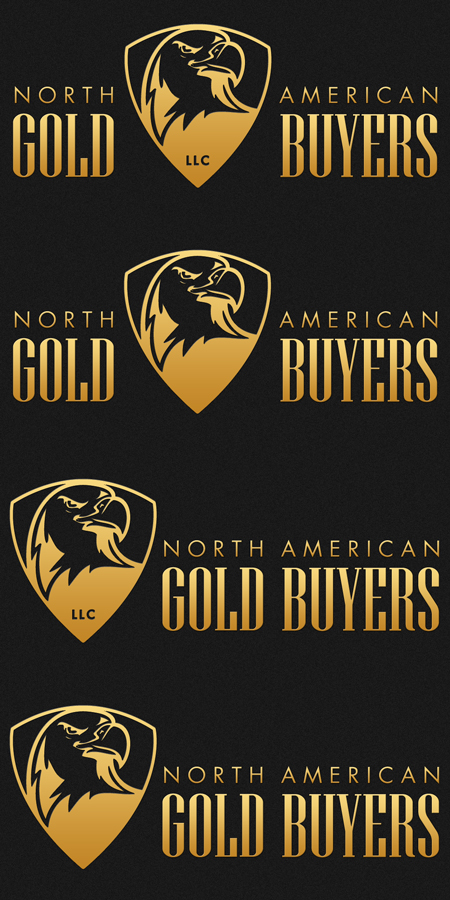 Logo Design by DanM for North American Gold Buyers, LLC. | Design: #702037