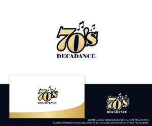 Logo-Design von alvinnavarra für 70's Decadance | Design: #19047093