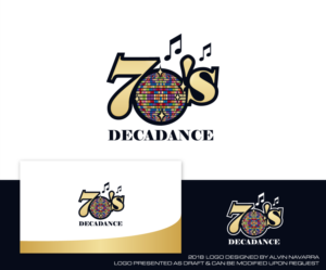 Logo-Design von alvinnavarra für 70's Decadance | Design: #19048581