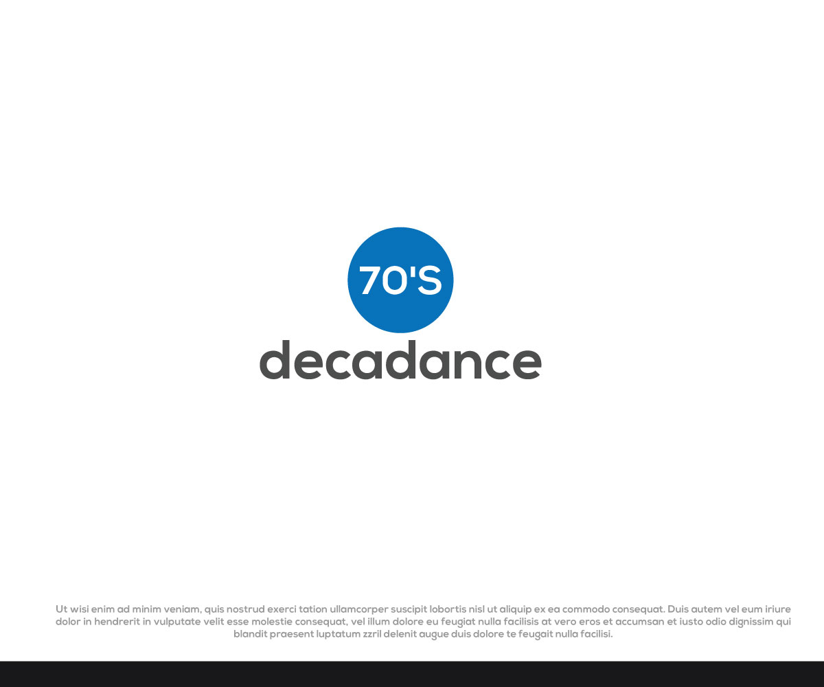 Logo Design by Md Amran Hossain for 70's Decadance | Design #19035850