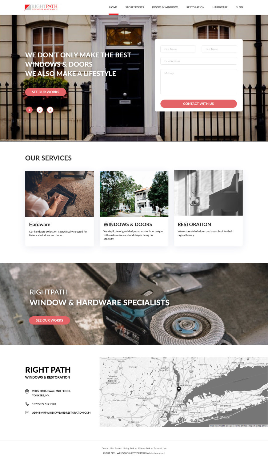 Web Design by Sukizu for this project | Design #19209603