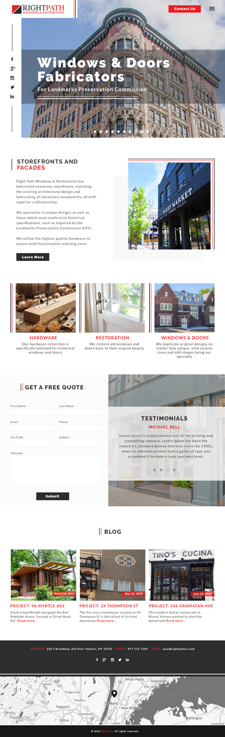 Web Design by mykultsya.myroslava for this project | Design #19212630