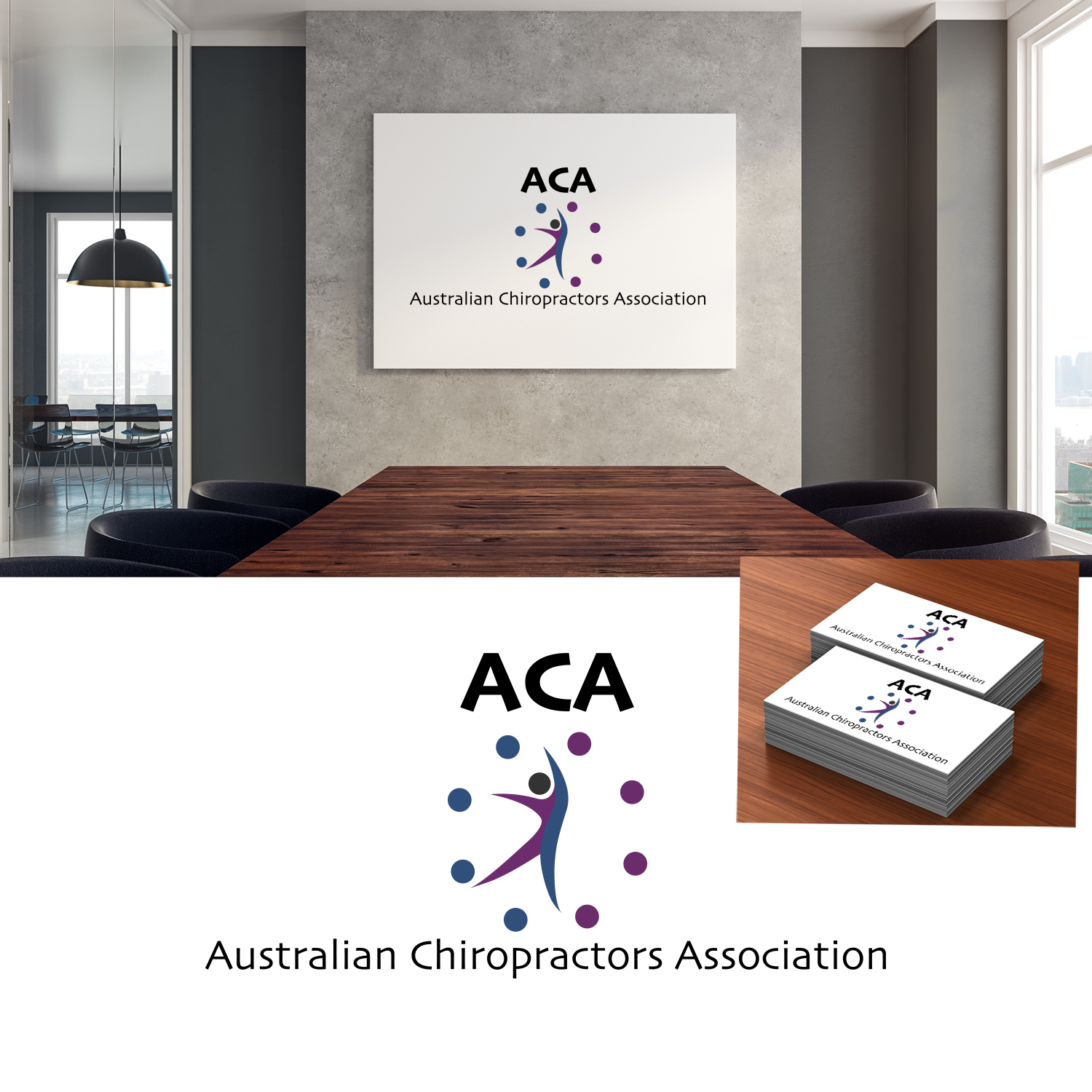Logo Design by 99Rainbows for Australian Chiropractors Association | Design #19069733