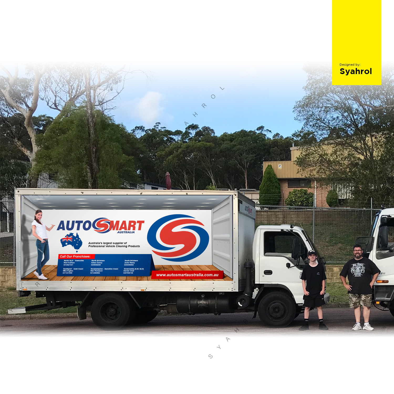 Signage Design by Syahrol for AutoSmart Australia | Design #19479634