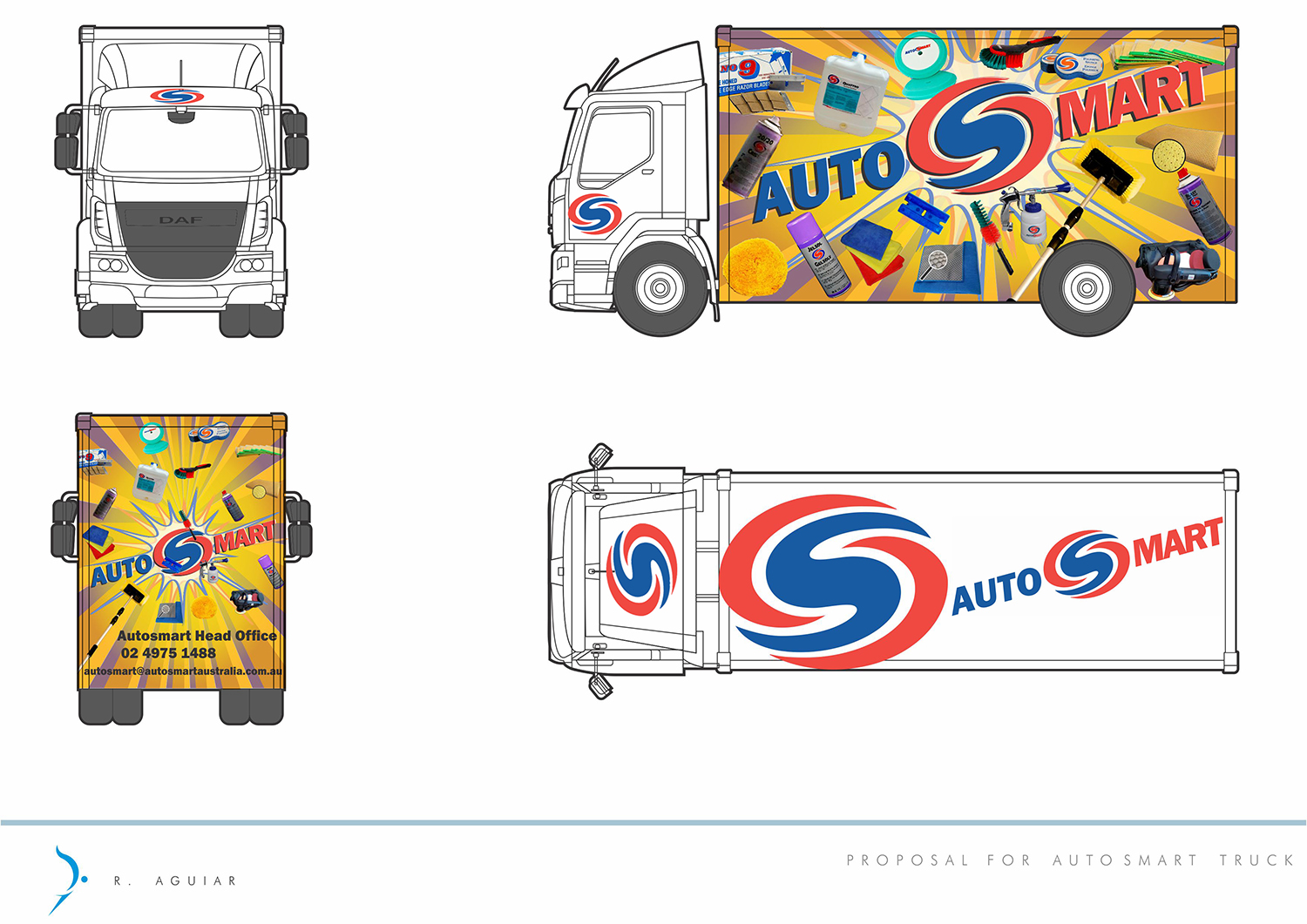 Signage Design by RAguiar for AutoSmart Australia | Design #19052997