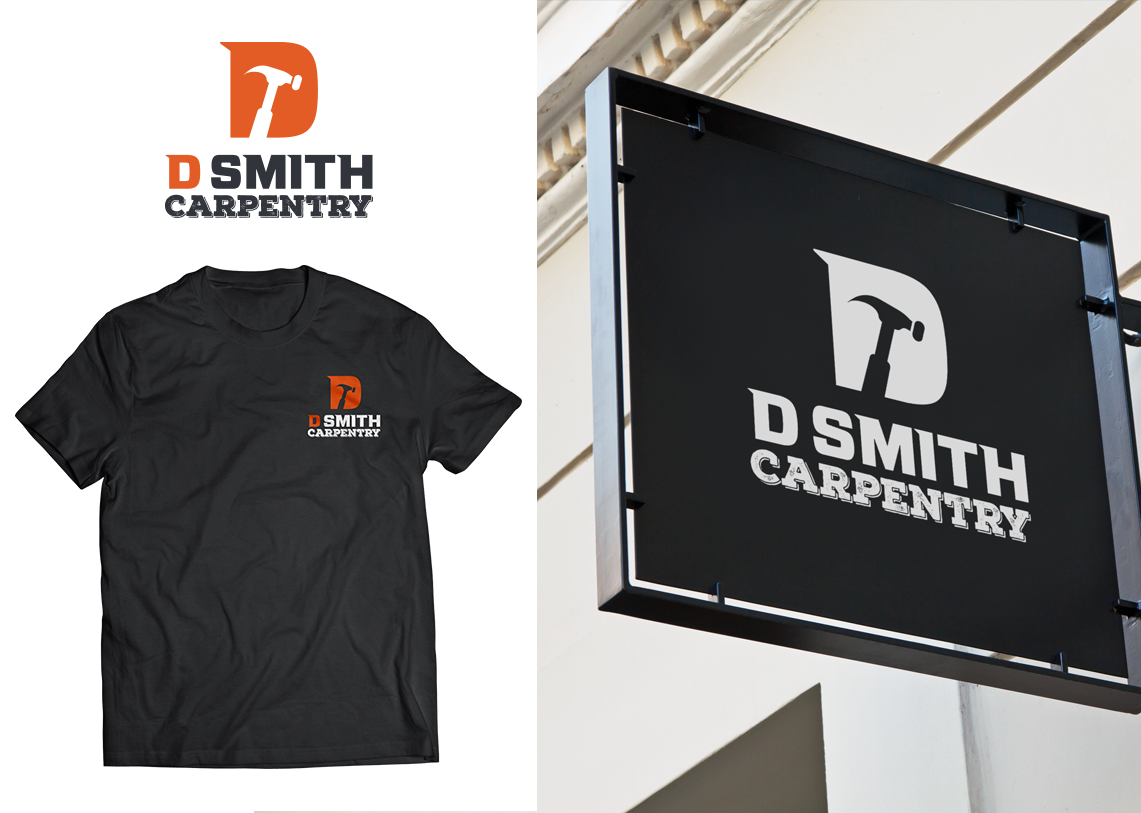 Logo Design by RM DSGNS for D Smith Carpentry  | Design #19153244