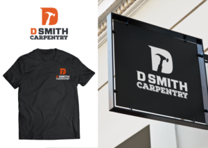 Logo Design by RM DSGNS for D Smith Carpentry  | Design: #19153244