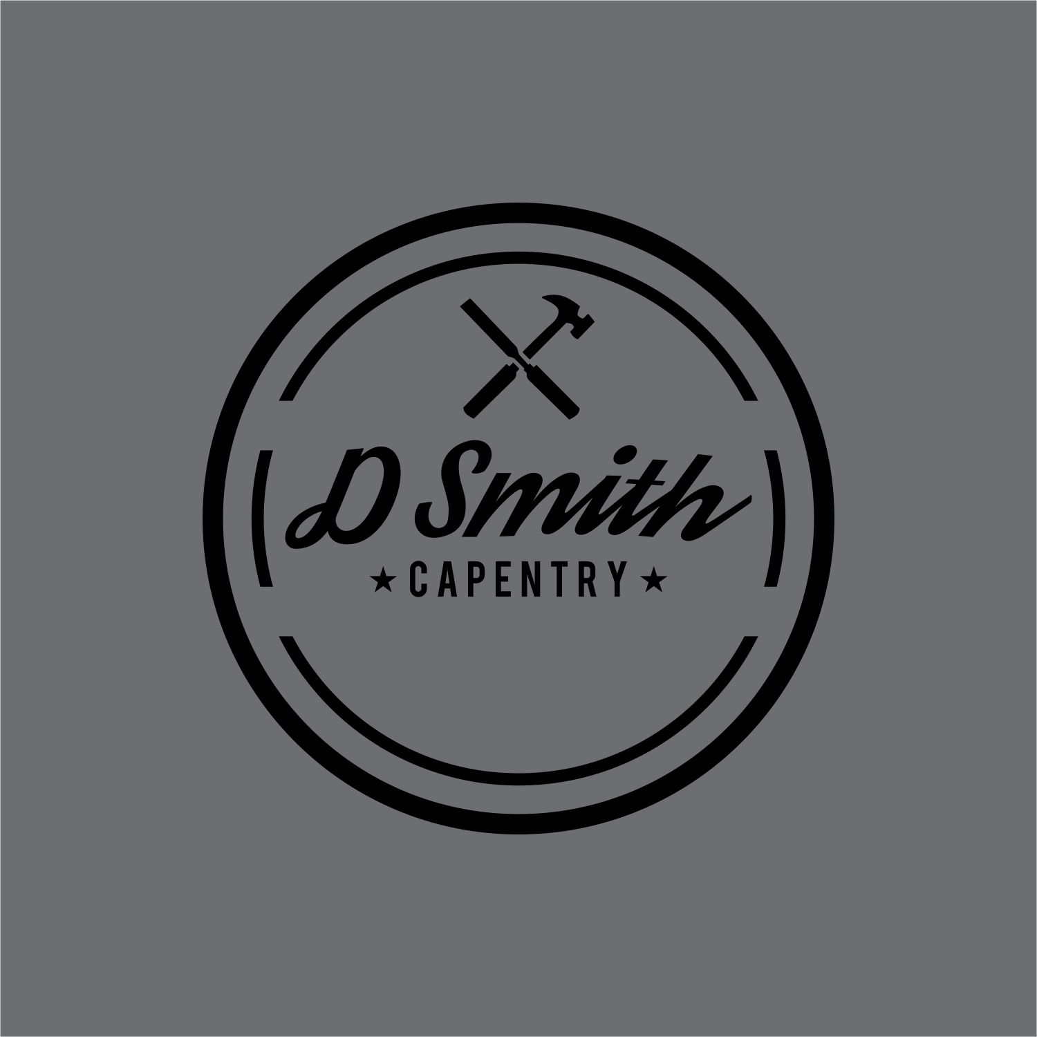 Logo Design by Maulana 2023 for D Smith Carpentry  | Design #19114704