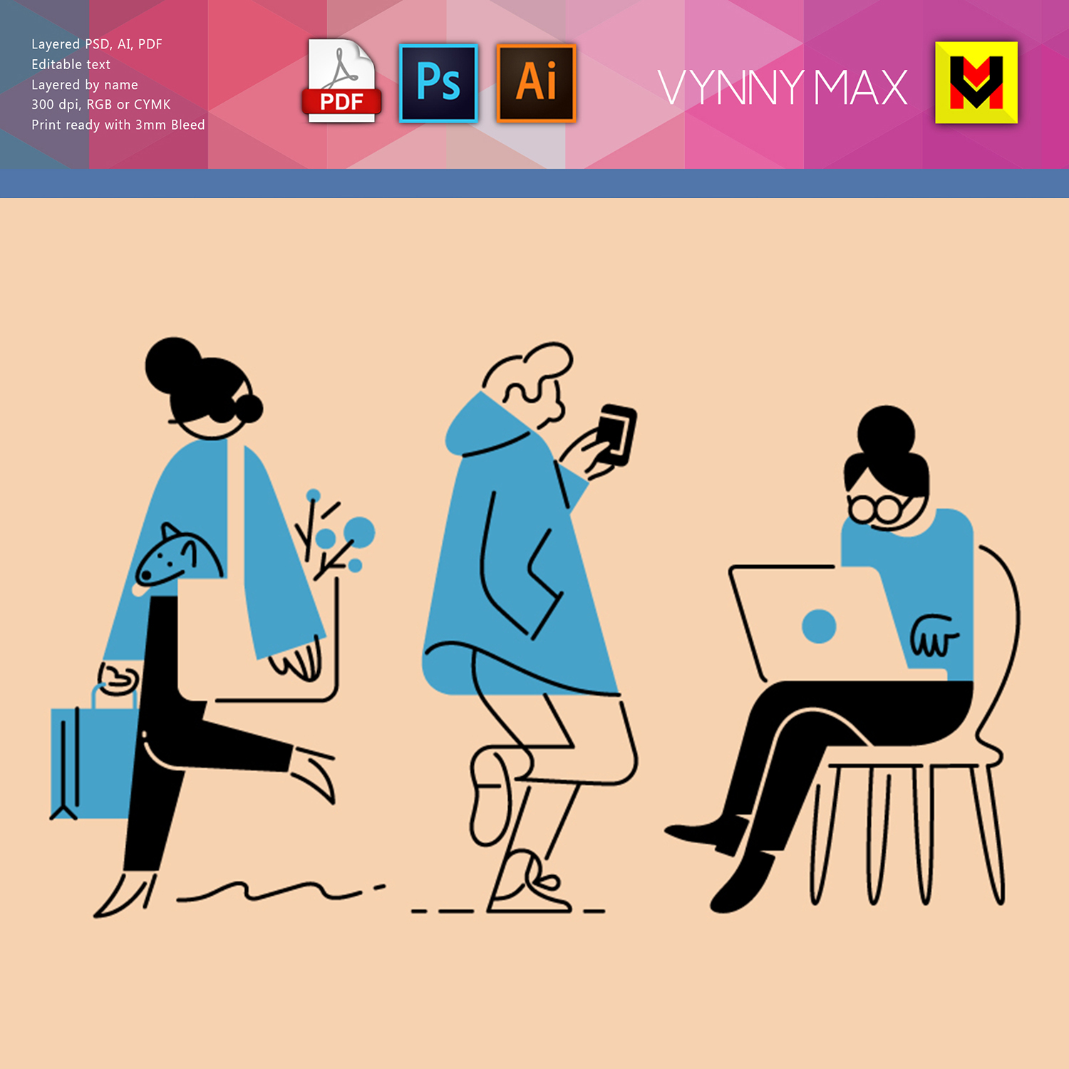 Illustration Design by VynnyMax for mwah | Design #19107305