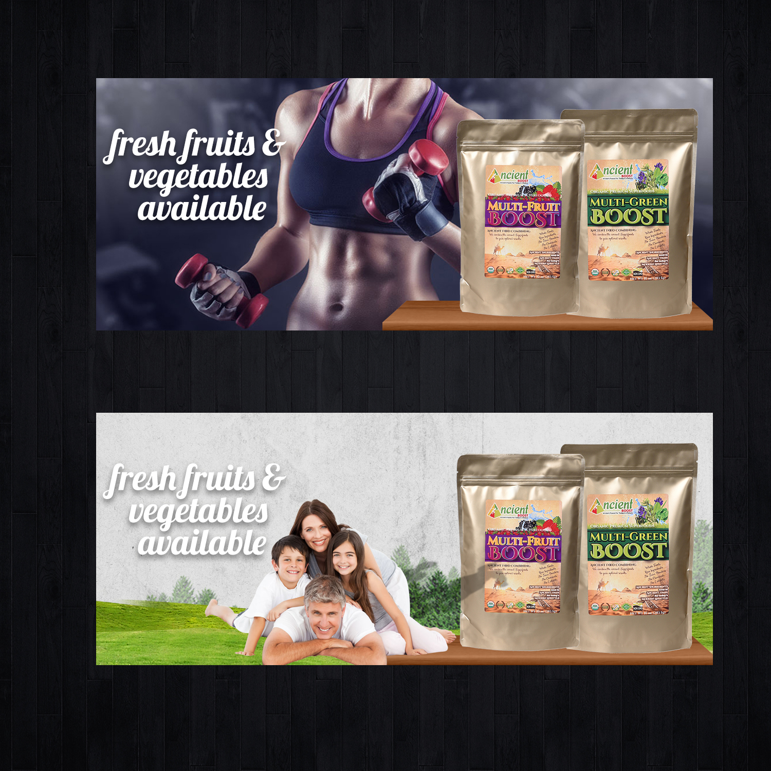 Banner Ad Design by sofiy for Visions of Health | Design #19023732
