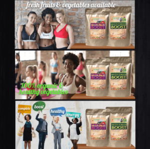 Diseño De Banner Publicitario por sofiy para Visions of Health | Diseño: #19040736