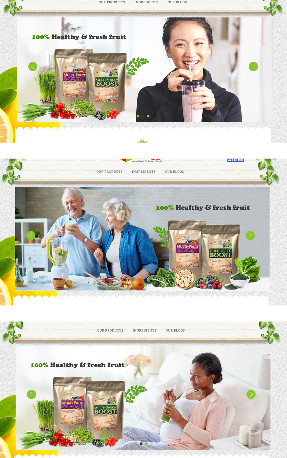 Banner Ad Design by Nuepine Designs for Visions of Health | Design #19029122