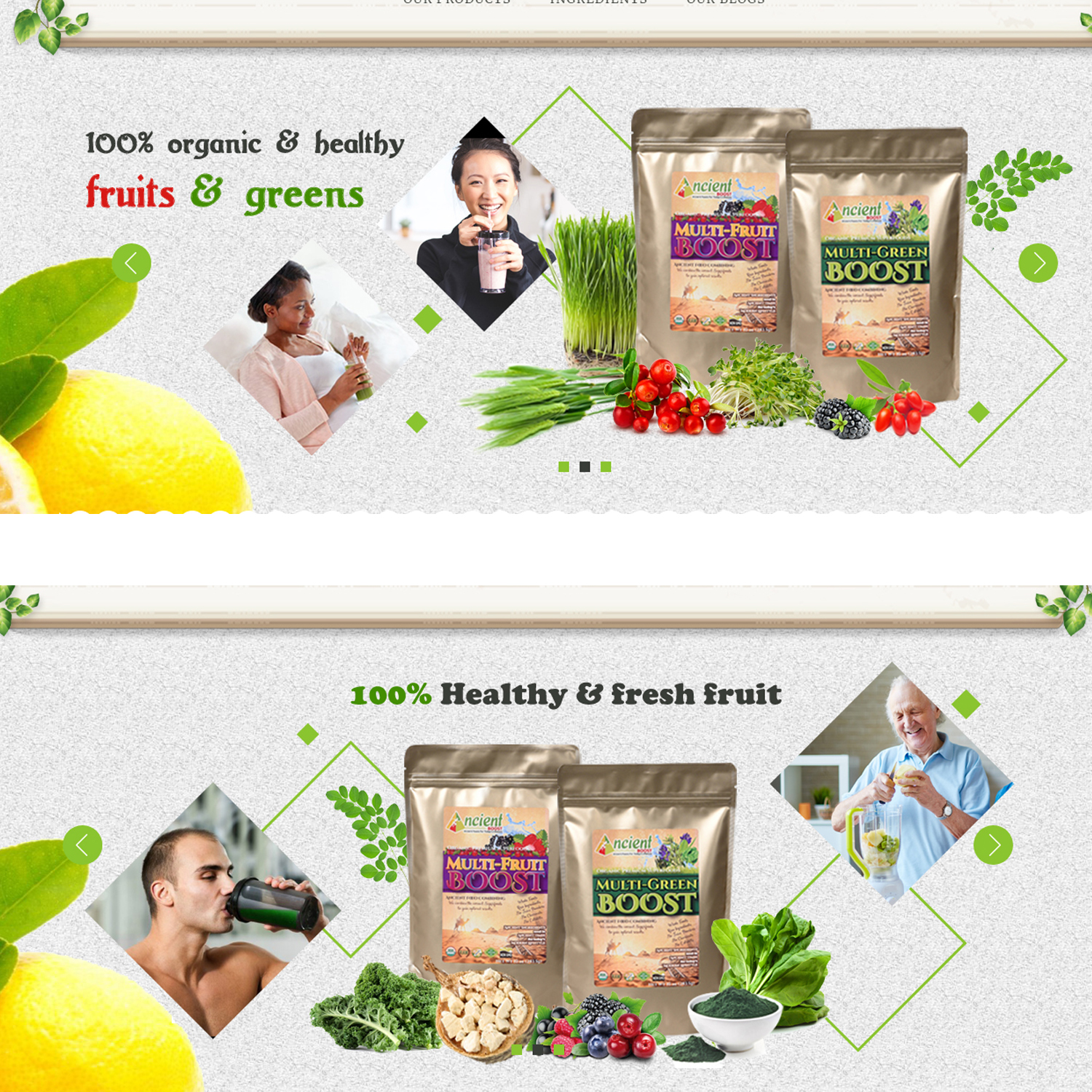 Banner-Design von Nuepine Designs für Visions of Health | Design #19029295