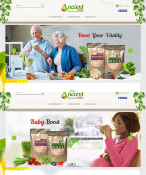 Banner Ad Design by Nuepine Designs for Visions of Health | Design: #19066209