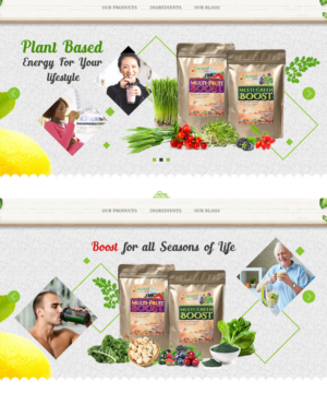 Healthy Lifestyle, Slider Banners | Banner-Design von Nuepine Designs