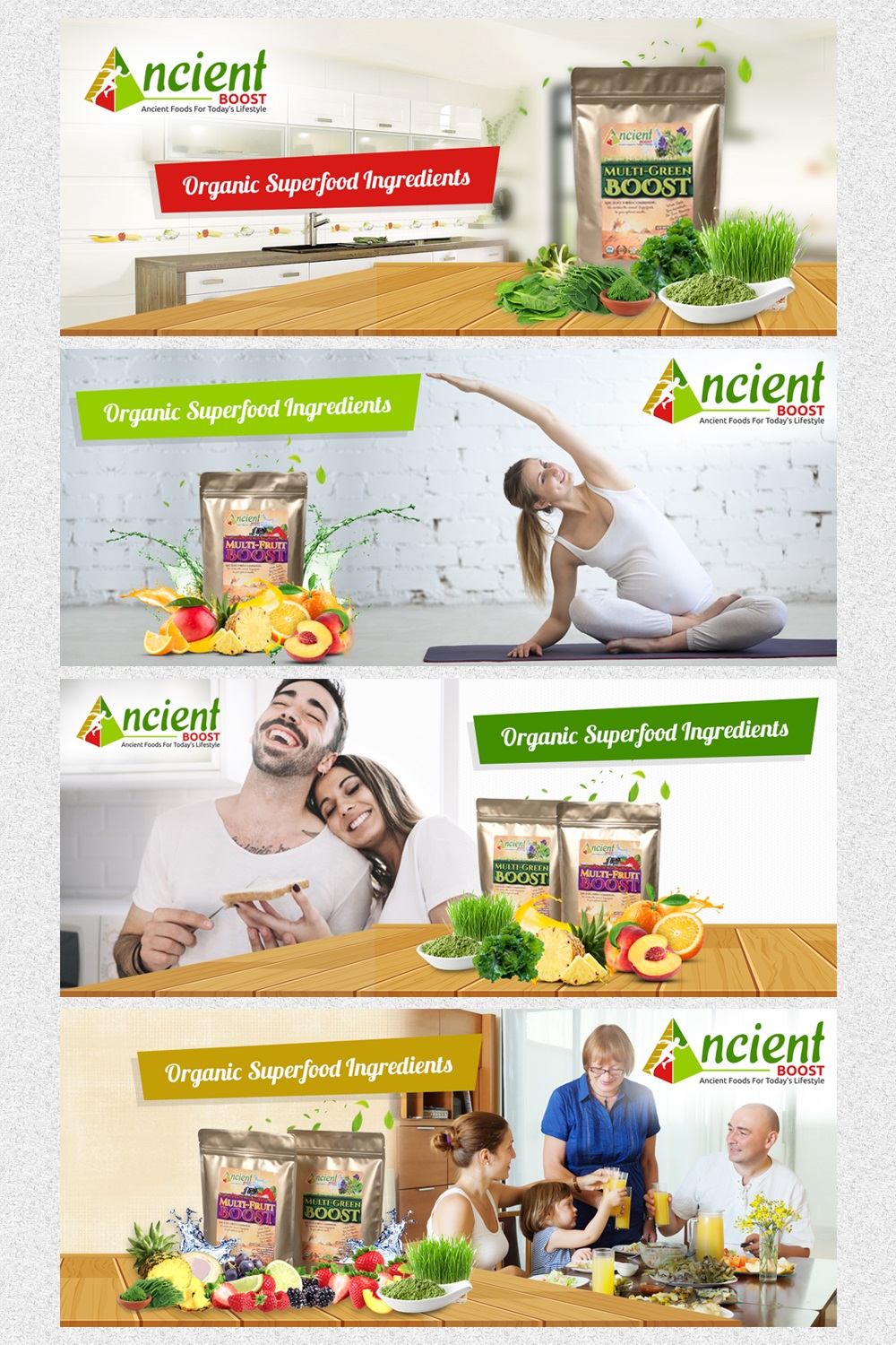 Banner Ad Design by v.senthil-designer for Visions of Health | Design #19029352