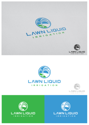 Logo Design by goranvisnjic82 for Lawn Liquid Irrigation | Design #19014324