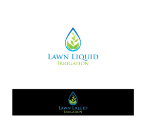 Logo Design by Isnah Logo for Lawn Liquid Irrigation | Design: #19024930