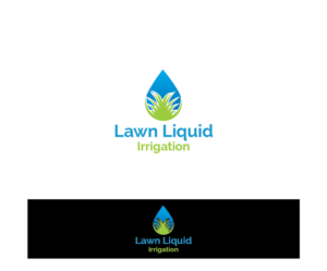 Logo Design by Isnah Logo for Lawn Liquid Irrigation | Design: #19024932