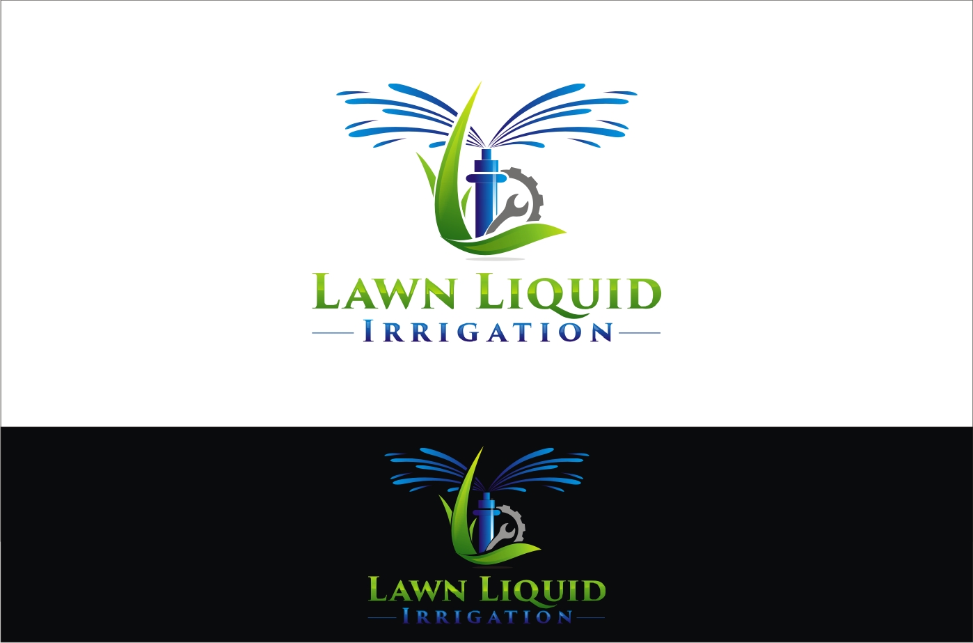 Logo Design by Soul Light for Lawn Liquid Irrigation | Design #19018674