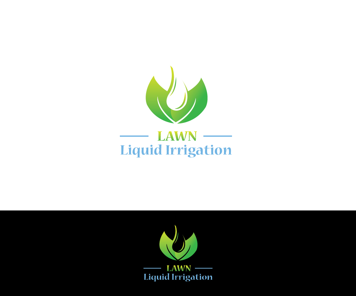 Logo Design by Maxo-Biz for Lawn Liquid Irrigation | Design #19027049