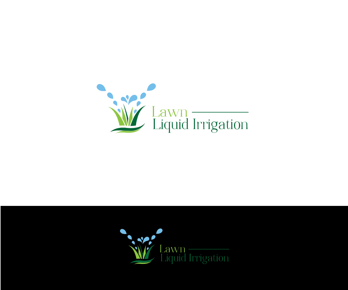 Logo Design by Maxo-Biz for Lawn Liquid Irrigation | Design #19027050