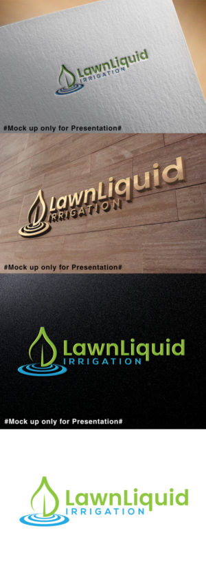 Logo Design by designmind78 for Lawn Liquid Irrigation | Design: #19026695