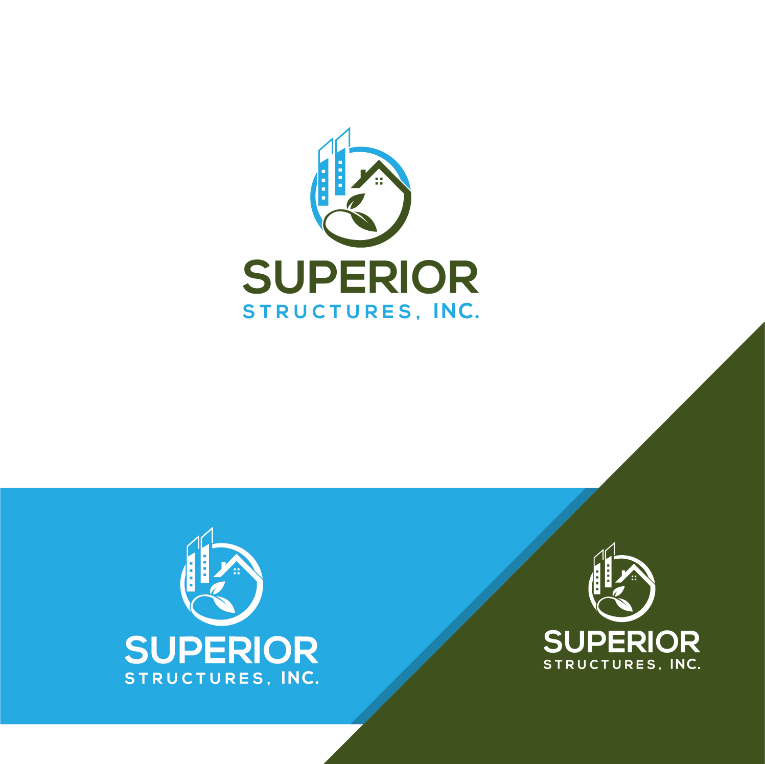 Logo Design by Deziners Zone for Superior Structures, Inc. | Design #19020386