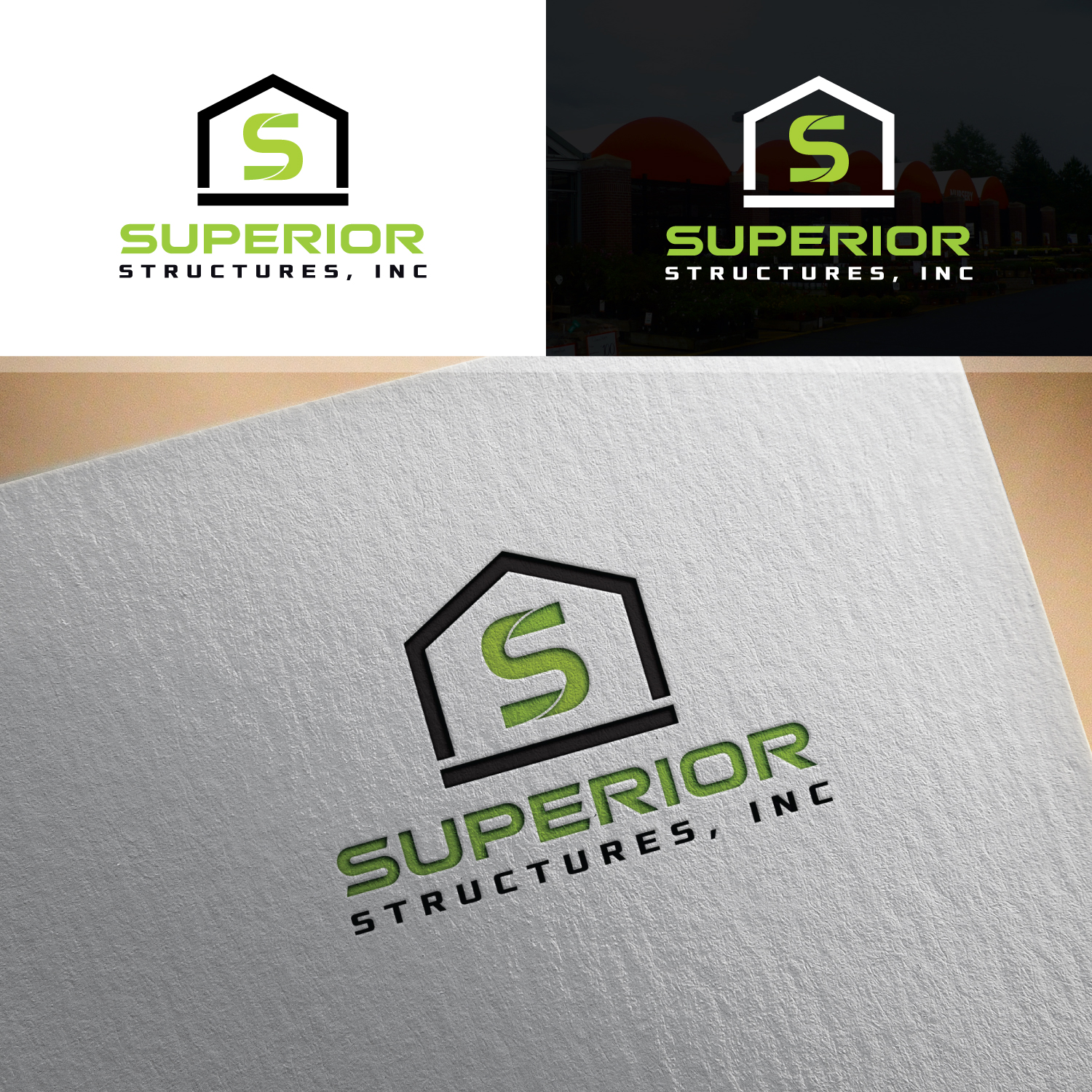 Logo Design by EnaGraph for Superior Structures, Inc. | Design #19021586