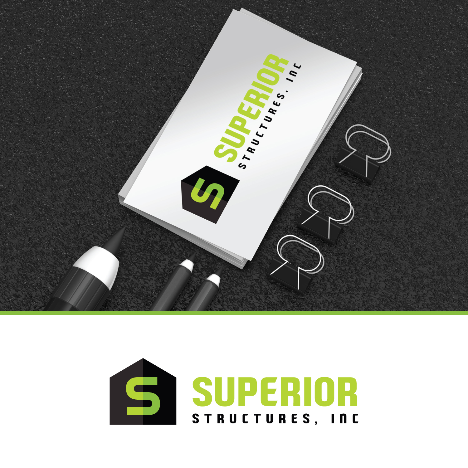 Logo Design by EnaGraph for Superior Structures, Inc. | Design #19021709
