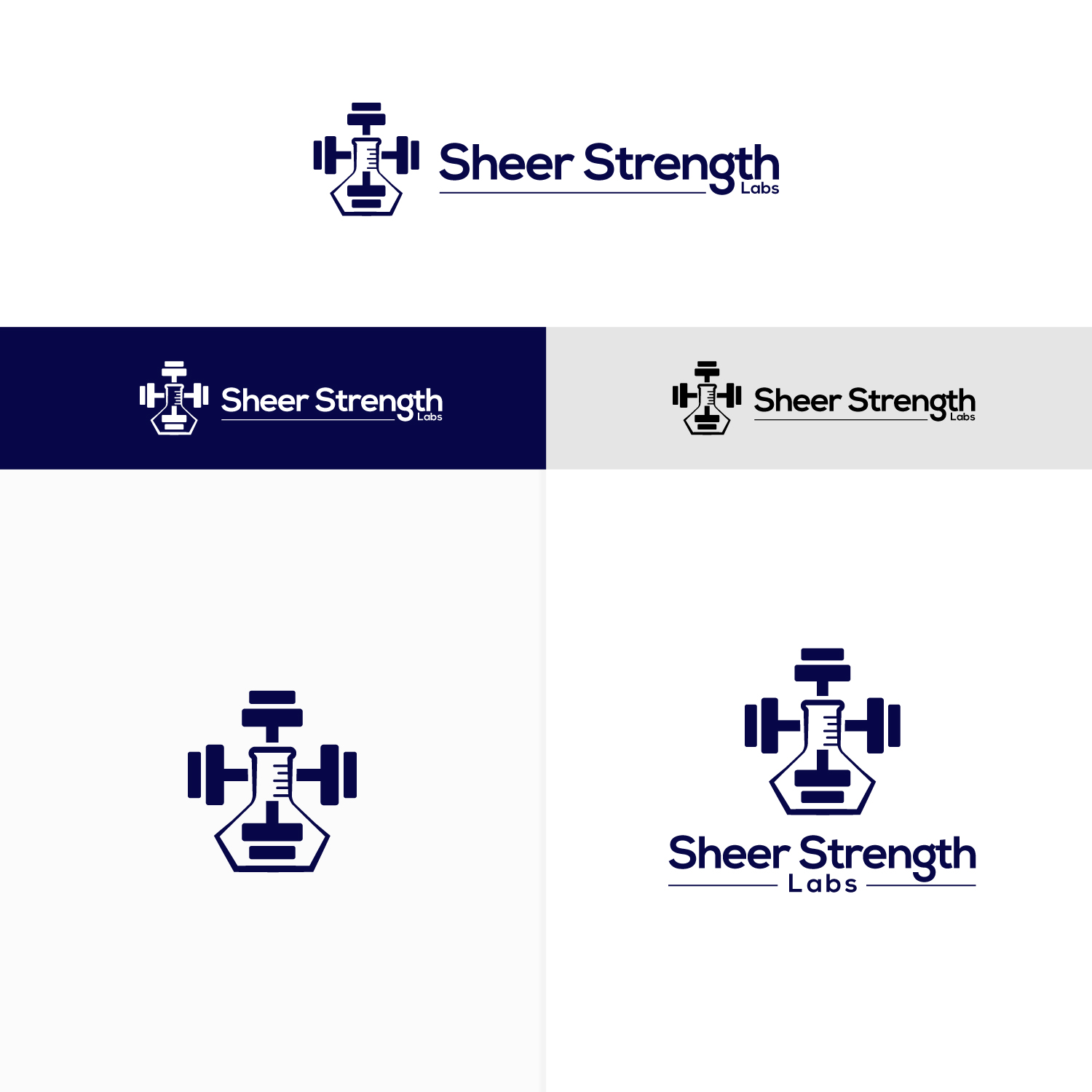Logo Design by Maxo-Biz for Sheer Strength Labs | Design #19027490