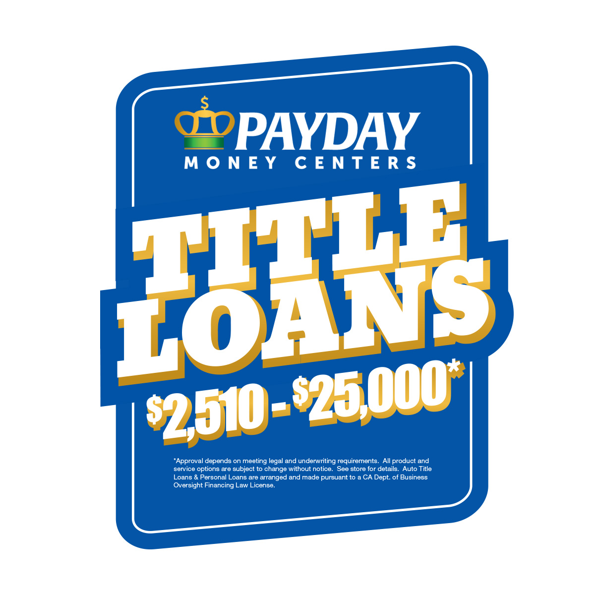 Advertisement Design by Valtti Design for Payday Money Centers | Design: #19032629