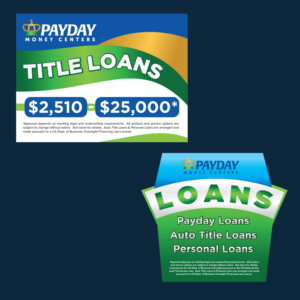 Advertisement Design by Maxo-Biz for Payday Money Centers | Design: #19029039