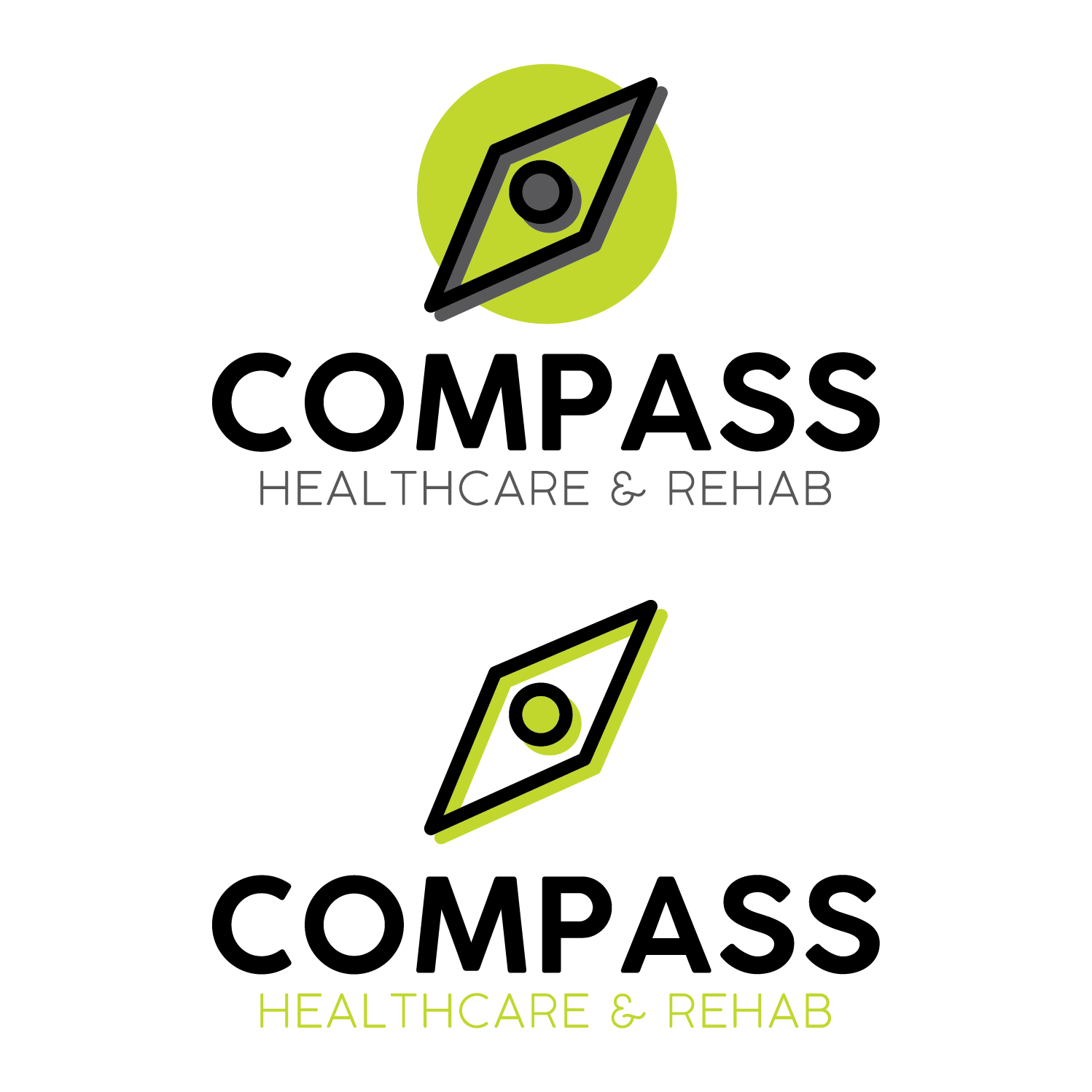 Logo Design by laliconk for Compass Healthcare and Rehab | Design #19037095