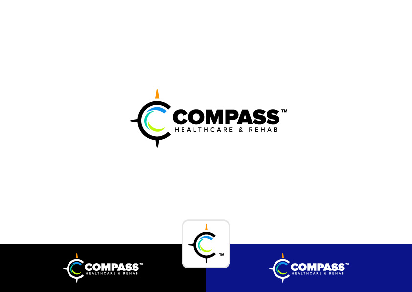 Logo-Design von ~idiaz~ für Compass Healthcare and Rehab | Design #19035445
